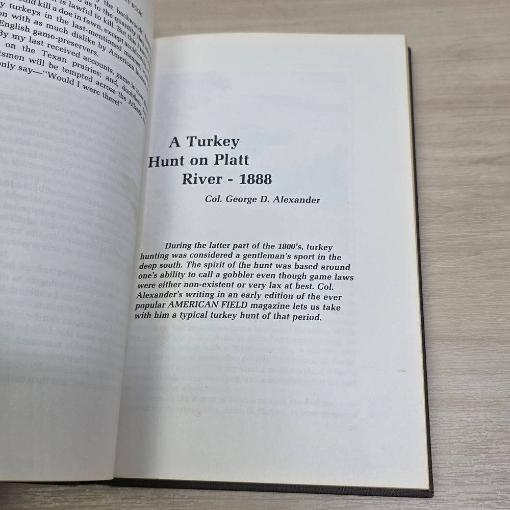 The Wild Turkey Book Anthology J Wayne Fears Amwell Press 1982 Hardcover Gilt - Picture 13 of 13